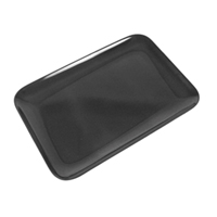 Black melamine tray 200mm x 230mm - Click Image to Close